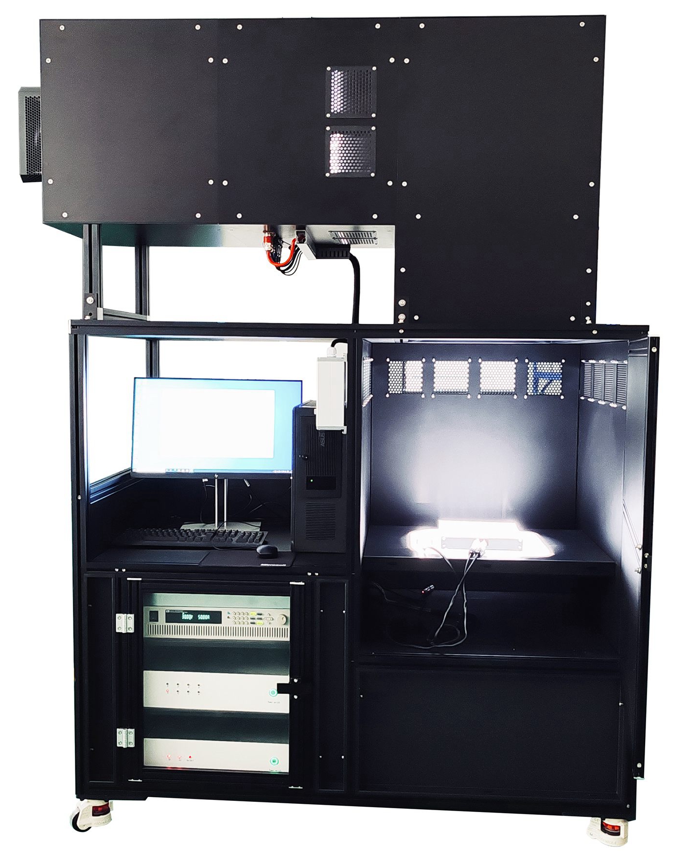 3A Grade Xenon Lamp Steady-State Solar Light Simulator: A single standard beam