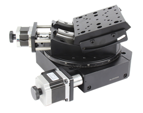 Two-axis stable control, micron-level fine adjustment | 7SAA203 electric combined displacement stage