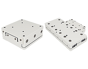 Special piezoelectric translation stage for vacuum environment, precise positioning benchmark for ex