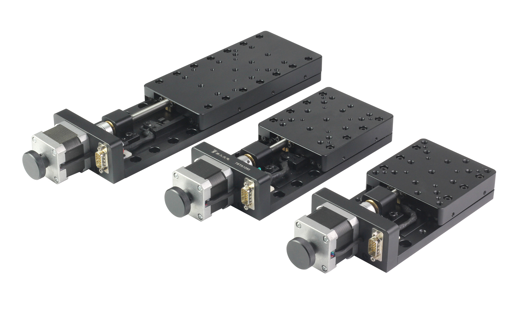 Equipped with precision grinding grade lead screws, the 7STA10 series electric translation stage has